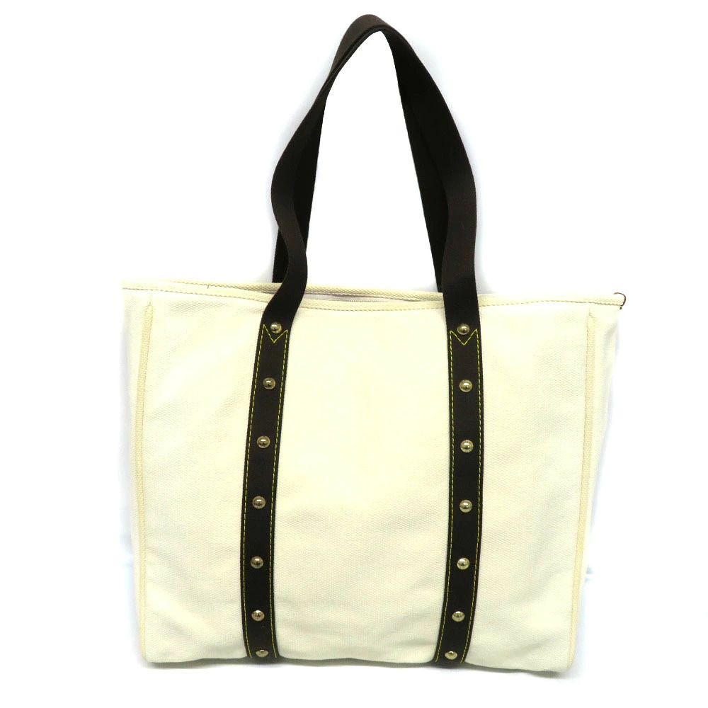 Louis Vuitton Bag Ecru White Tote Cabas Antigua Canvas Ivory White